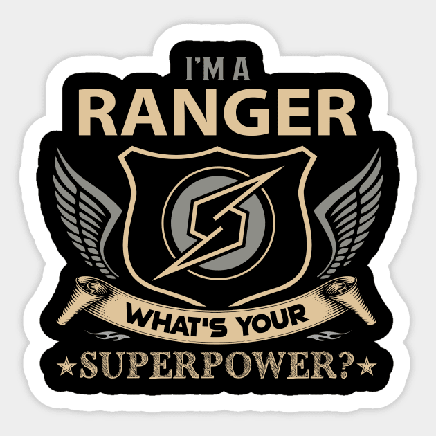 Ranger T Shirt - Superpower Gift Item Tee Sticker by Cosimiaart